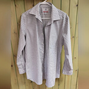 Croft & Borrow Men's   Classic Fit Button Shirt 15.5